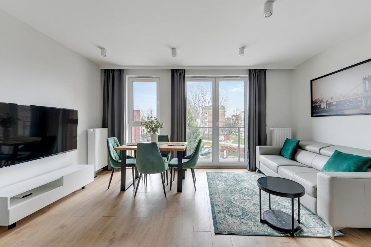 Aura 40 City Center By Downtown Apartments 그단스크 외부 사진