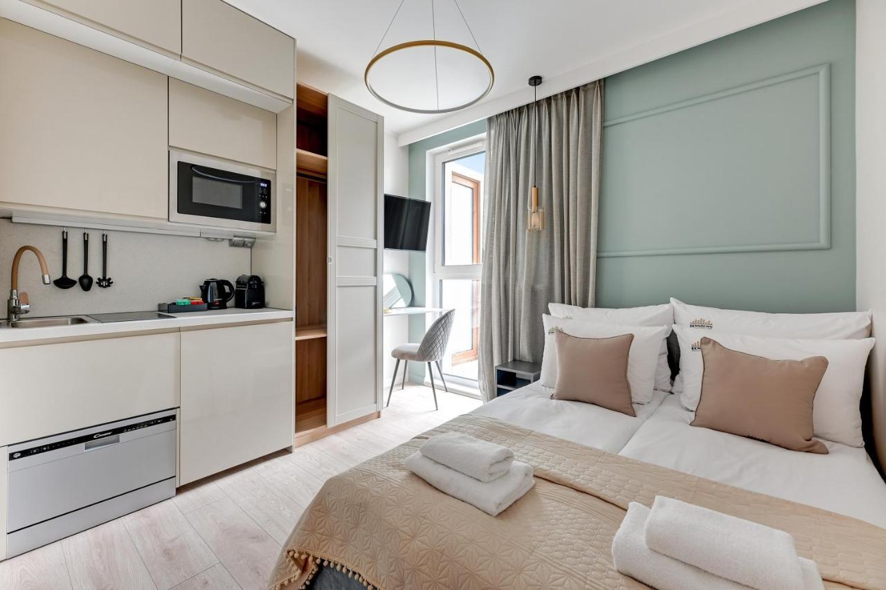Aura 40 City Center By Downtown Apartments 그단스크 외부 사진