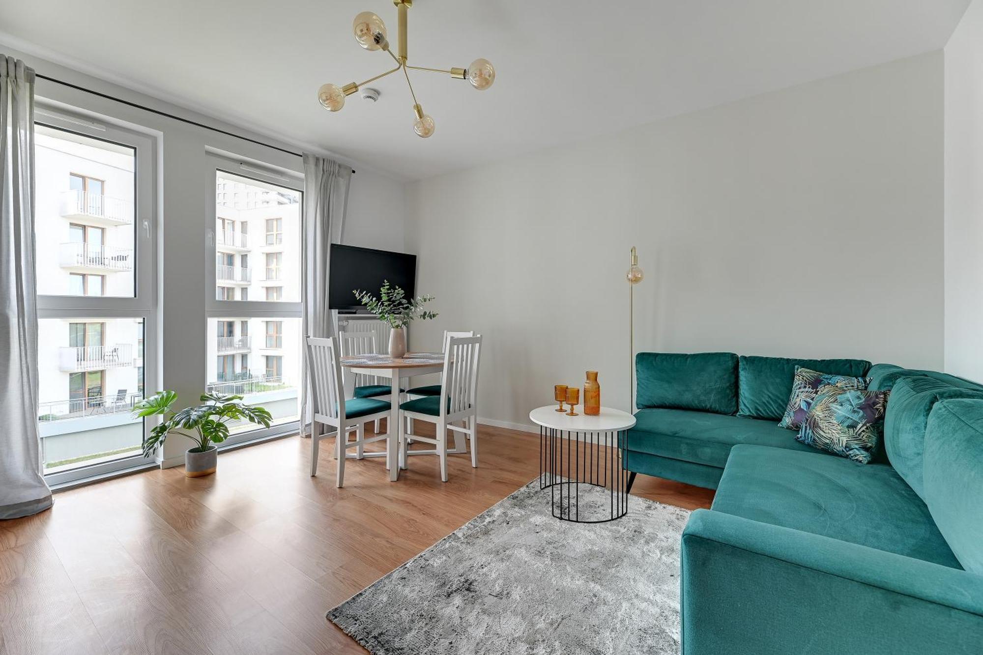 Aura 40 City Center By Downtown Apartments 그단스크 외부 사진